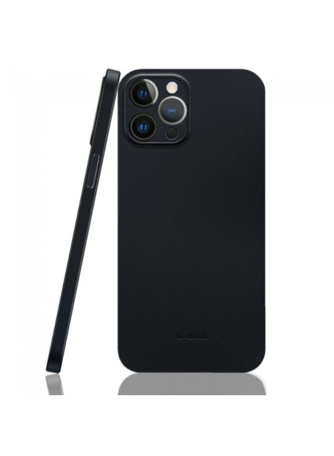 K-Doo غطاء خلفي رفيع للغاية من Air Skin لهاتف iPhone 13 Pro Max بغطاء خلفي غير لامع ومضاد للانزلاق وتغطية كاملة باللون الأزرق - Image 1